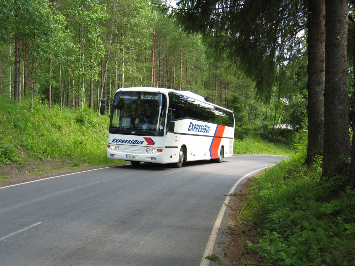 в финляндию на автобусе