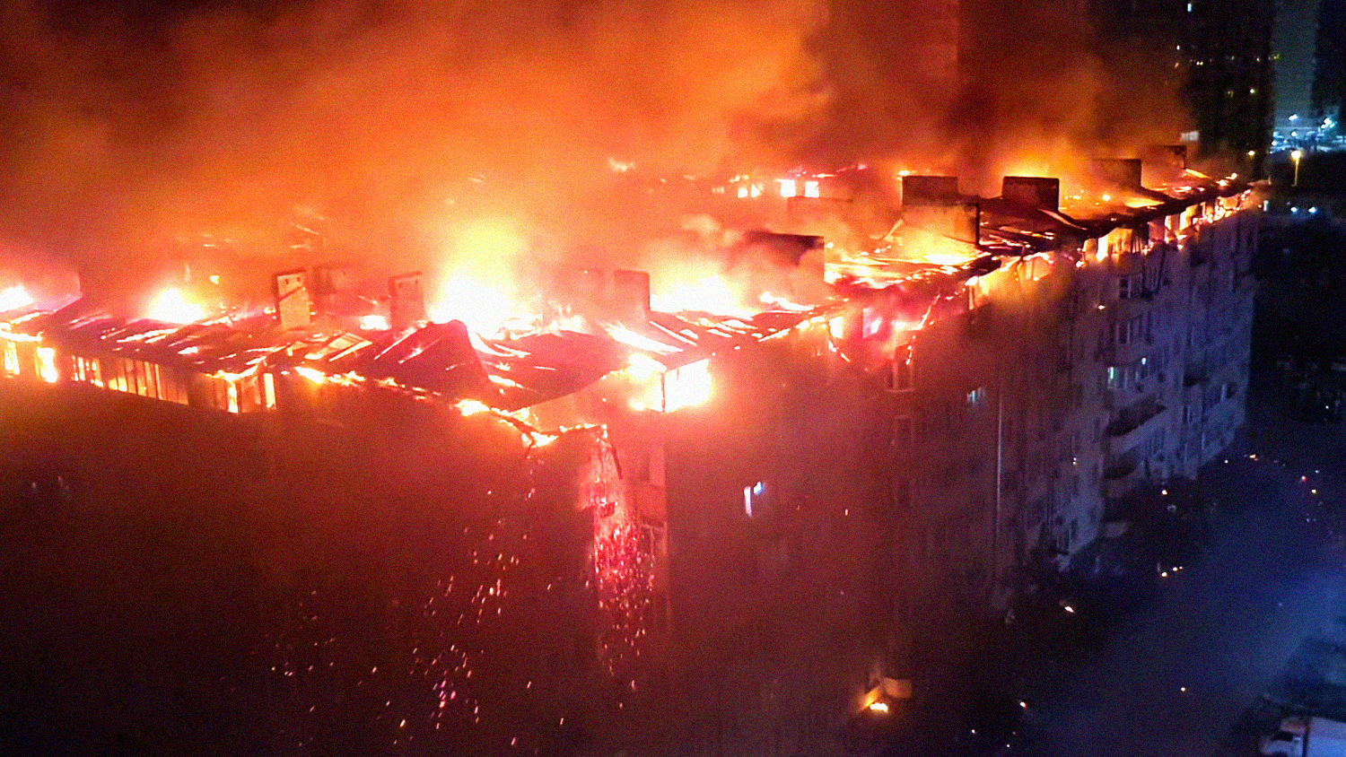 Пожар в Краснодаре 2020